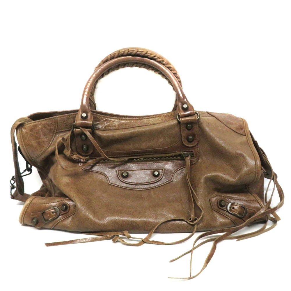 Balenciaga The City Handbag Brown